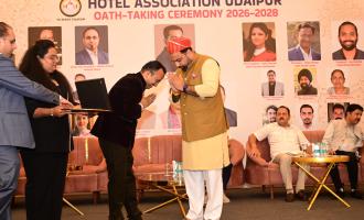 HOTEL ASSOCIATION UDAIPUR OATH-TAKING CEREMONY 2026–2028